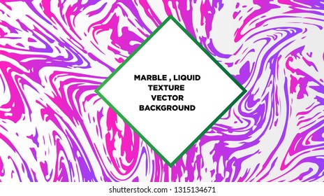 Mixture of acrylic paints. Liquid marble texture. Fluid art. Applicable for design cover, presentation, invitation, flyer, annual report, poster and business card, desing packaging - Vector