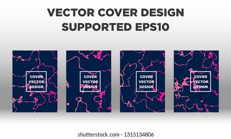 Mixture of acrylic paints. Liquid marble texture. Fluid art. Applicable for design cover, presentation, invitation, flyer, annual report, poster and business card, desing packaging - Vector