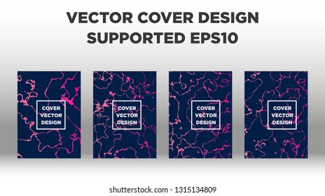 Mixture of acrylic paints. Liquid marble texture. Fluid art. Applicable for design cover, presentation, invitation, flyer, annual report, poster and business card, desing packaging - Vector