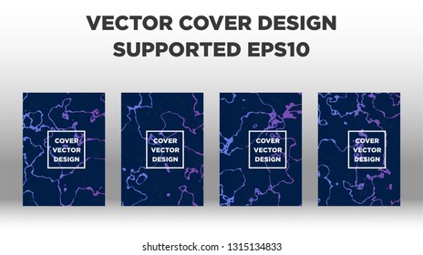 Mixture of acrylic paints. Liquid marble texture. Fluid art. Applicable for design cover, presentation, invitation, flyer, annual report, poster and business card, desing packaging - Vector