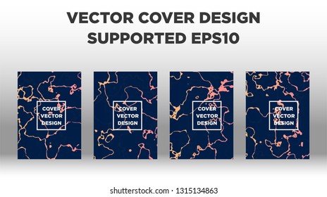 Mixture of acrylic paints. Liquid marble texture. Fluid art. Applicable for design cover, presentation, invitation, flyer, annual report, poster and business card, desing packaging - Vector