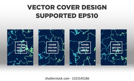 Mixture of acrylic paints. Liquid marble texture. Fluid art. Applicable for design cover, presentation, invitation, flyer, annual report, poster and business card, desing packaging - Vector