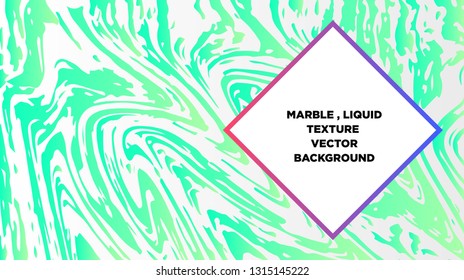Mixture of acrylic paints. Liquid marble texture. Fluid art. Applicable for design cover, presentation, invitation, flyer, annual report, poster and business card, desing packaging - Vector