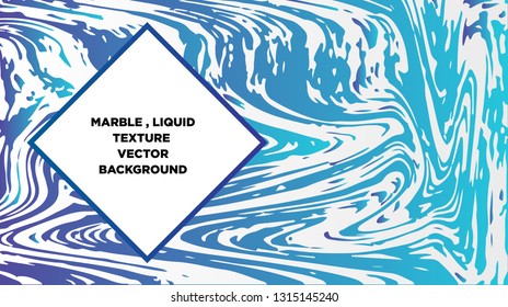 Mixture of acrylic paints. Liquid marble texture. Fluid art. Applicable for design cover, presentation, invitation, flyer, annual report, poster and business card, desing packaging - Vector