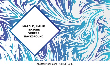 Mixture of acrylic paints. Liquid marble texture. Fluid art. Applicable for design cover, presentation, invitation, flyer, annual report, poster and business card, desing packaging - Vector