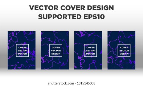 Mixture of acrylic paints. Liquid marble texture. Fluid art. Applicable for design cover, presentation, invitation, flyer, annual report, poster and business card, desing packaging - Vector