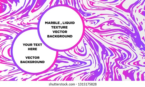 Mixture of acrylic paints. Liquid marble texture. Fluid art. Applicable for design cover, presentation, invitation, flyer, annual report, poster and business card, desing packaging - Vector