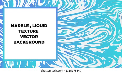 Mixture of acrylic paints. Liquid marble texture. Fluid art. Applicable for design cover, presentation, invitation, flyer, annual report, poster and business card, desing packaging - Vector