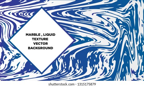 Mixture of acrylic paints. Liquid marble texture. Fluid art. Applicable for design cover, presentation, invitation, flyer, annual report, poster and business card, desing packaging - Vector