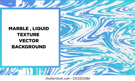 Mixture of acrylic paints. Liquid marble texture. Fluid art. Applicable for design cover, presentation, invitation, flyer, annual report, poster and business card, desing packaging - Vector
