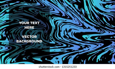 Mixture of acrylic paints. Liquid marble texture. Fluid art. Applicable for design cover, presentation, invitation, flyer, annual report, poster and business card, desing packaging - Vector