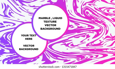 Mixture of acrylic paints. Liquid marble texture. Fluid art. Applicable for design cover, presentation, invitation, flyer, annual report, poster and business card, desing packaging - Vector