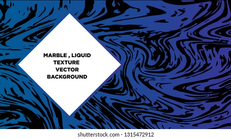 Mixture of acrylic paints. Liquid marble texture. Fluid art. Applicable for design cover, presentation, invitation, flyer, annual report, poster and business card, desing packaging - Vector
