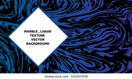 Mixture of acrylic paints. Liquid marble texture. Fluid art. Applicable for design cover, presentation, invitation, flyer, annual report, poster and business card, desing packaging - Vector