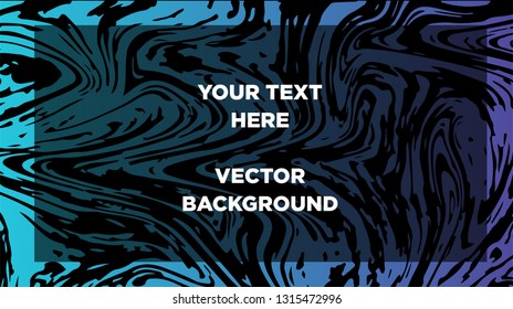 Mixture of acrylic paints. Liquid marble texture. Fluid art. Applicable for design cover, presentation, invitation, flyer, annual report, poster and business card, desing packaging - Vector