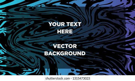 Mixture of acrylic paints. Liquid marble texture. Fluid art. Applicable for design cover, presentation, invitation, flyer, annual report, poster and business card, desing packaging - Vector