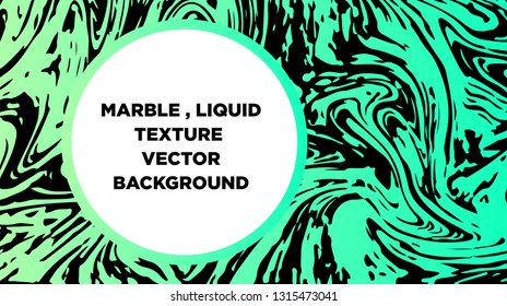 Mixture of acrylic paints. Liquid marble texture. Fluid art. Applicable for design cover, presentation, invitation, flyer, annual report, poster and business card, desing packaging - Vector