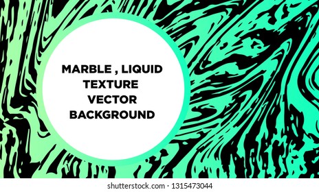 Mixture of acrylic paints. Liquid marble texture. Fluid art. Applicable for design cover, presentation, invitation, flyer, annual report, poster and business card, desing packaging - Vector