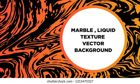 Mixture of acrylic paints. Liquid marble texture. Fluid art. Applicable for design cover, presentation, invitation, flyer, annual report, poster and business card, desing packaging - Vector