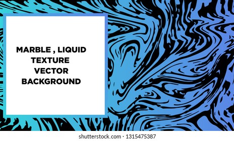 Mixture of acrylic paints. Liquid marble texture. Fluid art. Applicable for design cover, presentation, invitation, flyer, annual report, poster and business card, desing packaging - Vector