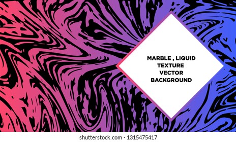 Mixture of acrylic paints. Liquid marble texture. Fluid art. Applicable for design cover, presentation, invitation, flyer, annual report, poster and business card, desing packaging - Vector