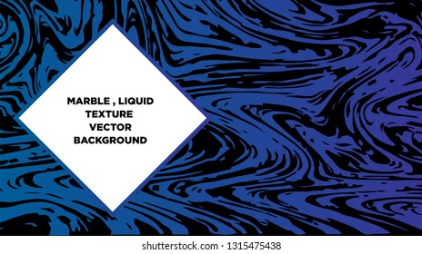 Mixture of acrylic paints. Liquid marble texture. Fluid art. Applicable for design cover, presentation, invitation, flyer, annual report, poster and business card, desing packaging - Vector