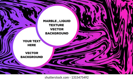 Mixture of acrylic paints. Liquid marble texture. Fluid art. Applicable for design cover, presentation, invitation, flyer, annual report, poster and business card, desing packaging - Vector