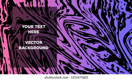 Mixture of acrylic paints. Liquid marble texture. Fluid art. Applicable for design cover, presentation, invitation, flyer, annual report, poster and business card, desing packaging - Vector