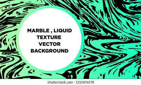 Mixture of acrylic paints. Liquid marble texture. Fluid art. Applicable for design cover, presentation, invitation, flyer, annual report, poster and business card, desing packaging - Vector