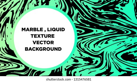 Mixture of acrylic paints. Liquid marble texture. Fluid art. Applicable for design cover, presentation, invitation, flyer, annual report, poster and business card, desing packaging - Vector