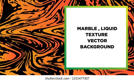 Mixture of acrylic paints. Liquid marble texture. Fluid art. Applicable for design cover, presentation, invitation, flyer, annual report, poster and business card, desing packaging - Vector
