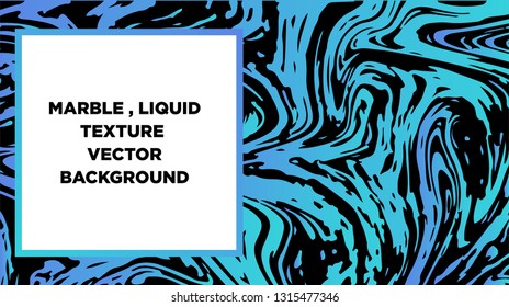 Mixture of acrylic paints. Liquid marble texture. Fluid art. Applicable for design cover, presentation, invitation, flyer, annual report, poster and business card, desing packaging - Vector