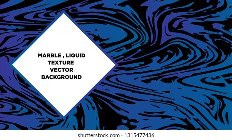 Mixture of acrylic paints. Liquid marble texture. Fluid art. Applicable for design cover, presentation, invitation, flyer, annual report, poster and business card, desing packaging - Vector