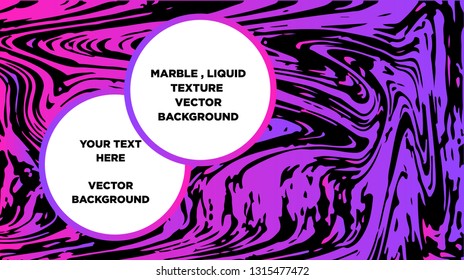 Mixture of acrylic paints. Liquid marble texture. Fluid art. Applicable for design cover, presentation, invitation, flyer, annual report, poster and business card, desing packaging - Vector