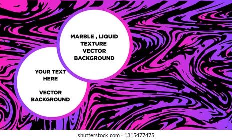 Mixture of acrylic paints. Liquid marble texture. Fluid art. Applicable for design cover, presentation, invitation, flyer, annual report, poster and business card, desing packaging - Vector