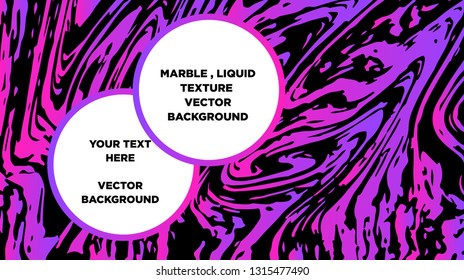 Mixture of acrylic paints. Liquid marble texture. Fluid art. Applicable for design cover, presentation, invitation, flyer, annual report, poster and business card, desing packaging - Vector
