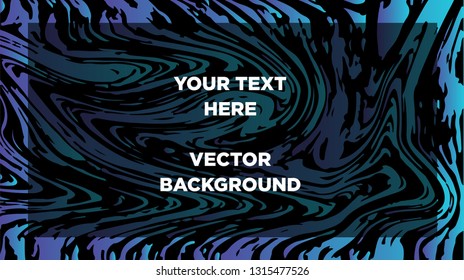 Mixture of acrylic paints. Liquid marble texture. Fluid art. Applicable for design cover, presentation, invitation, flyer, annual report, poster and business card, desing packaging - Vector
