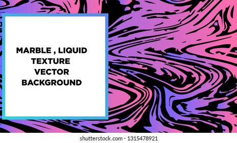 Mixture of acrylic paints. Liquid marble texture. Fluid art. Applicable for design cover, presentation, invitation, flyer, annual report, poster and business card, desing packaging - Vector