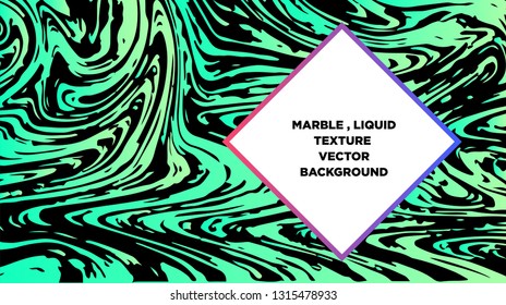 Mixture of acrylic paints. Liquid marble texture. Fluid art. Applicable for design cover, presentation, invitation, flyer, annual report, poster and business card, desing packaging - Vector