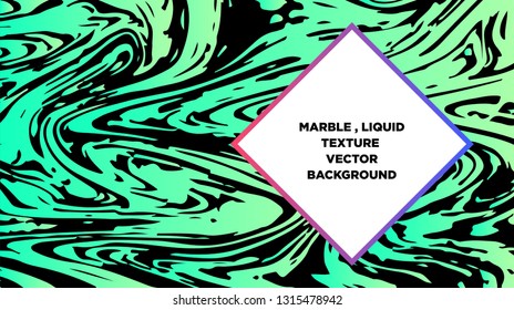 Mixture of acrylic paints. Liquid marble texture. Fluid art. Applicable for design cover, presentation, invitation, flyer, annual report, poster and business card, desing packaging - Vector