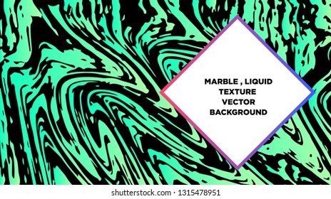 Mixture of acrylic paints. Liquid marble texture. Fluid art. Applicable for design cover, presentation, invitation, flyer, annual report, poster and business card, desing packaging - Vector