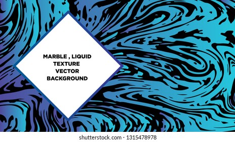 Mixture of acrylic paints. Liquid marble texture. Fluid art. Applicable for design cover, presentation, invitation, flyer, annual report, poster and business card, desing packaging - Vector