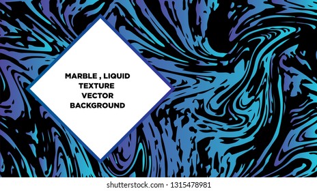 Mixture of acrylic paints. Liquid marble texture. Fluid art. Applicable for design cover, presentation, invitation, flyer, annual report, poster and business card, desing packaging - Vector