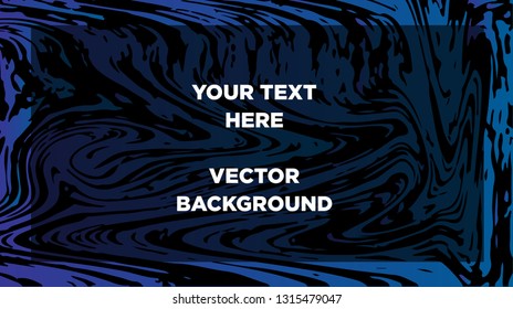 Mixture of acrylic paints. Liquid marble texture. Fluid art. Applicable for design cover, presentation, invitation, flyer, annual report, poster and business card, desing packaging - Vector