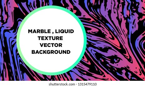 Mixture of acrylic paints. Liquid marble texture. Fluid art. Applicable for design cover, presentation, invitation, flyer, annual report, poster and business card, desing packaging - Vector