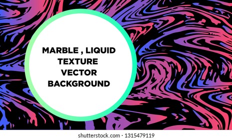 Mixture of acrylic paints. Liquid marble texture. Fluid art. Applicable for design cover, presentation, invitation, flyer, annual report, poster and business card, desing packaging - Vector