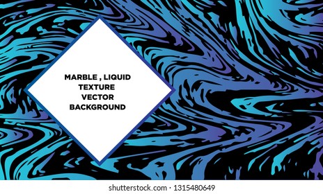 Mixture of acrylic paints. Liquid marble texture. Fluid art. Applicable for design cover, presentation, invitation, flyer, annual report, poster and business card, desing packaging - Vector