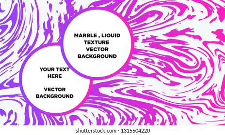 Mixture of acrylic paints. Liquid marble texture. Fluid art. Applicable for design cover, presentation, invitation, flyer, annual report, poster and business card, desing packaging - Vector