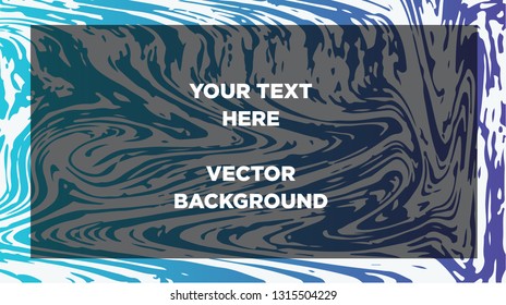 Mixture of acrylic paints. Liquid marble texture. Fluid art. Applicable for design cover, presentation, invitation, flyer, annual report, poster and business card, desing packaging - Vector