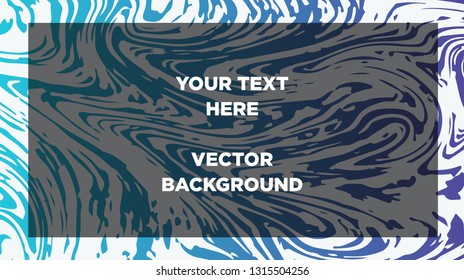 Mixture of acrylic paints. Liquid marble texture. Fluid art. Applicable for design cover, presentation, invitation, flyer, annual report, poster and business card, desing packaging - Vector